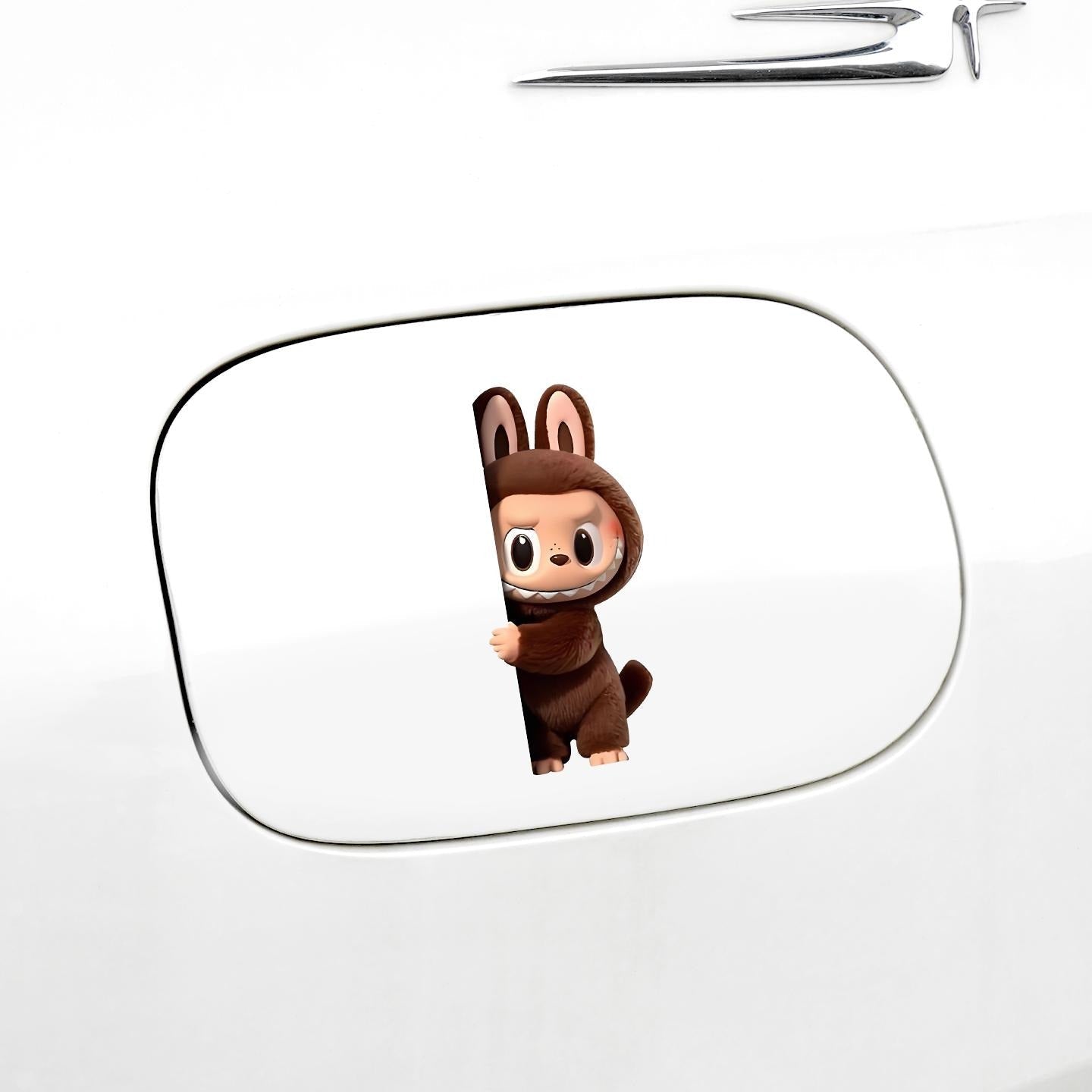 Labubu kreatív autómatrica