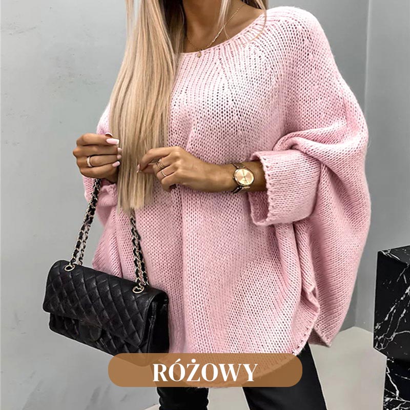 Elegáns női kötött pulóver köpennyel⚡⚡