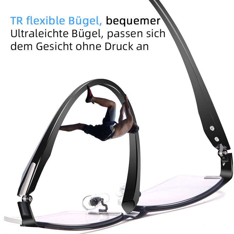 TITAN MULTIFOKALE LESERBRILLEN FOTOCHROMATISCH PROGRESSIVE DOPPELTE ANTI-BLAULICHT