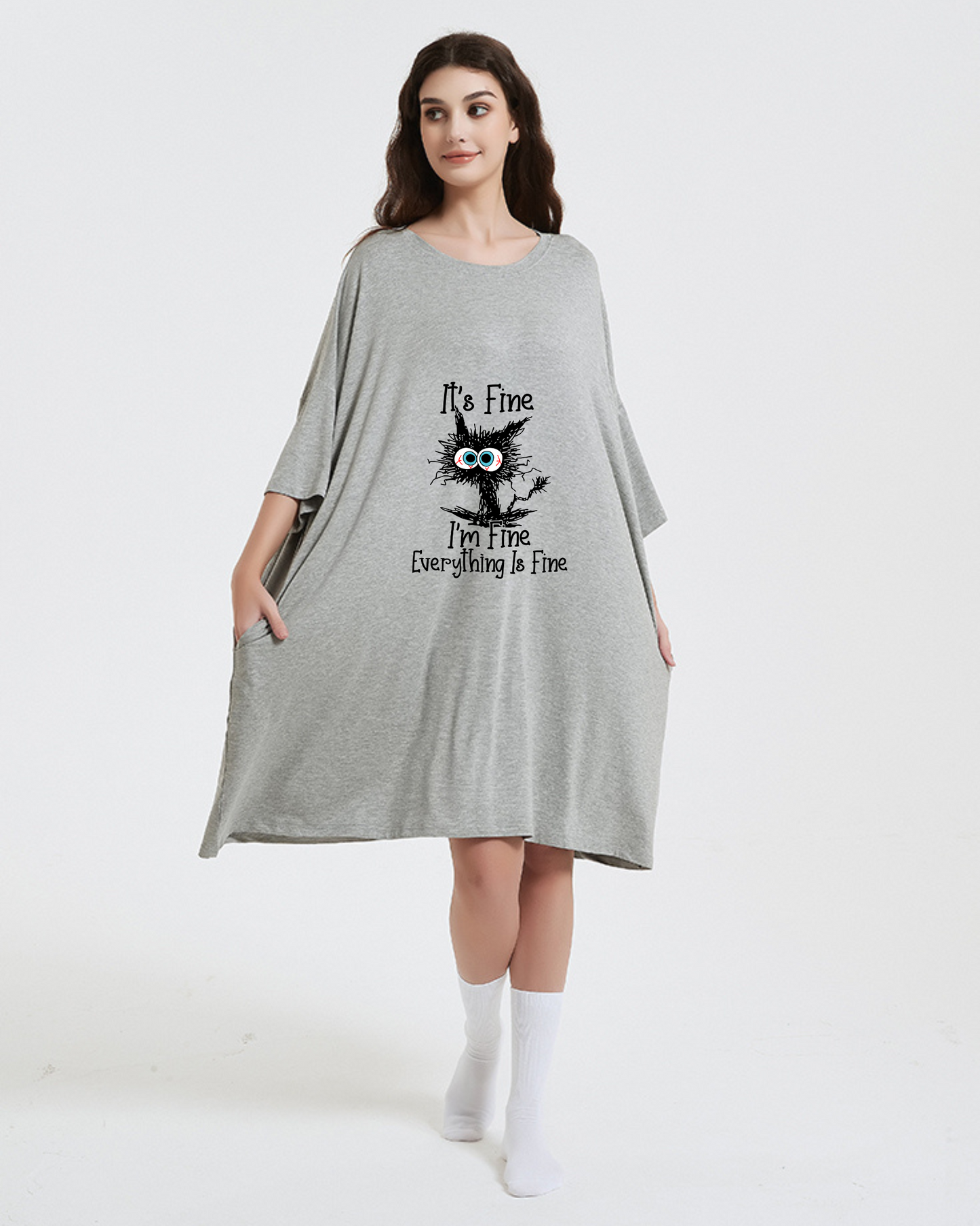 Nagy méretű bő hosszú póló (50-100 kg súlyú viselésre alkalmas)