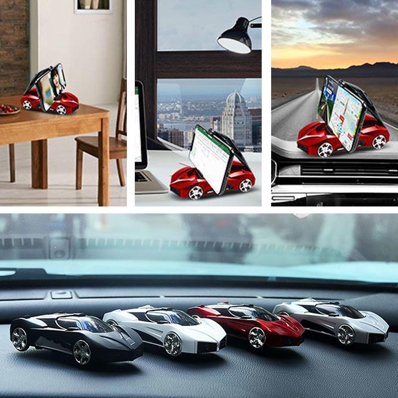 Többfunkciós autós modell mobiltelefon tartó(rendszámtábla, aromaterápiás pálca, 3 funkciós tartó, mind 3 az 1-ben.)