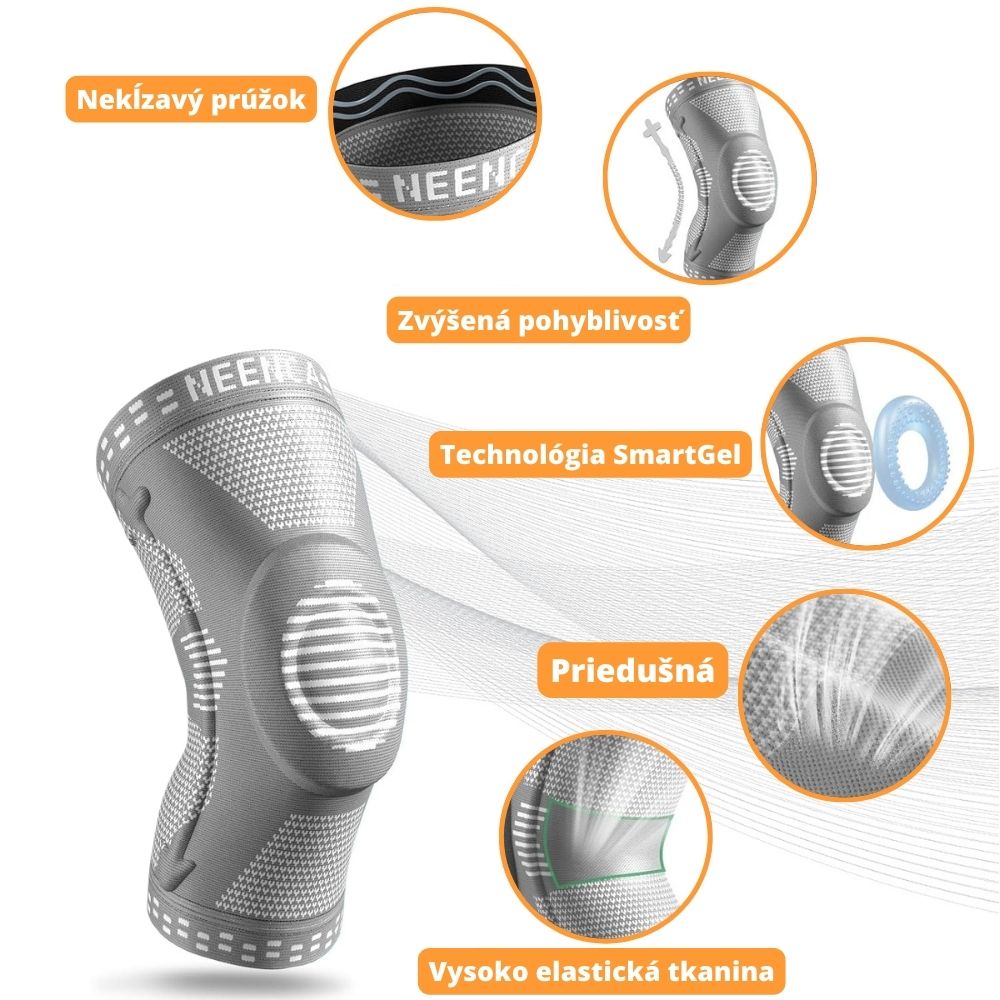 Kompressziós ortézis térdre (2 db)