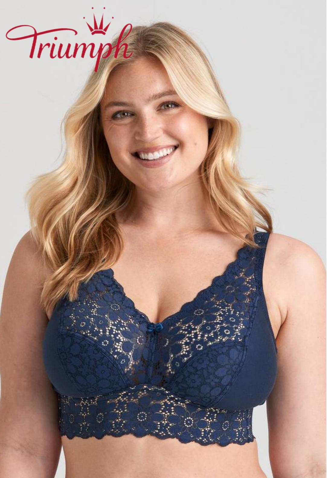 Triumph - (2 db) Hímzett csipke melltartó