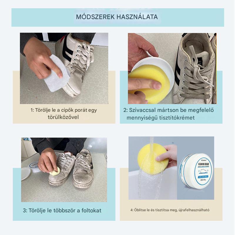 Cipőtisztító Waterless Scrub Cleaner folteltávolító tisztító