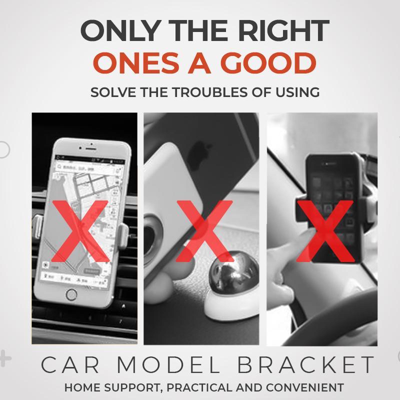 Többfunkciós autós modell mobiltelefon tartó(rendszámtábla, aromaterápiás pálca, 3 funkciós tartó, mind 3 az 1-ben.)