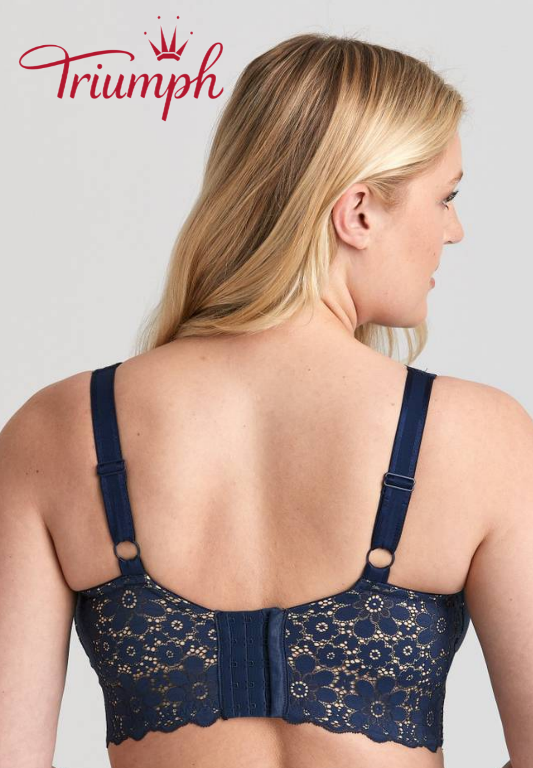 Triumph - (2 db) Hímzett csipke melltartó