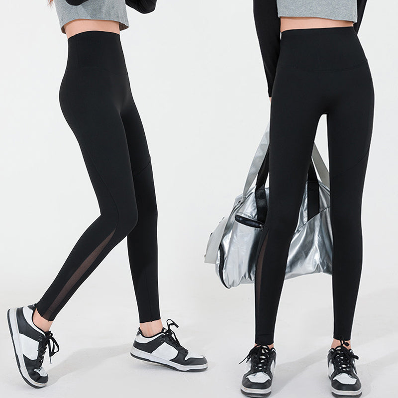đ„NĆi magas derekĂș hĂĄlĂłs leggings oldalsĂł zsebbel - pocakkontroll Ă©s popsi emelĂ©s