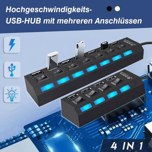 Gyors USB-elosztó több porttal