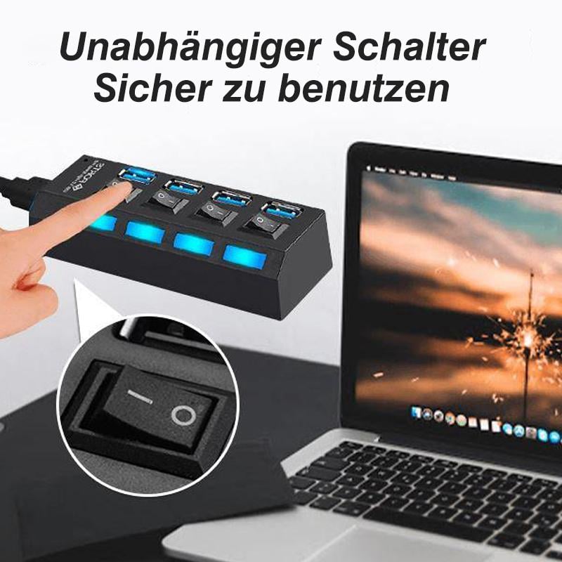 Gyors USB-elosztó több porttal