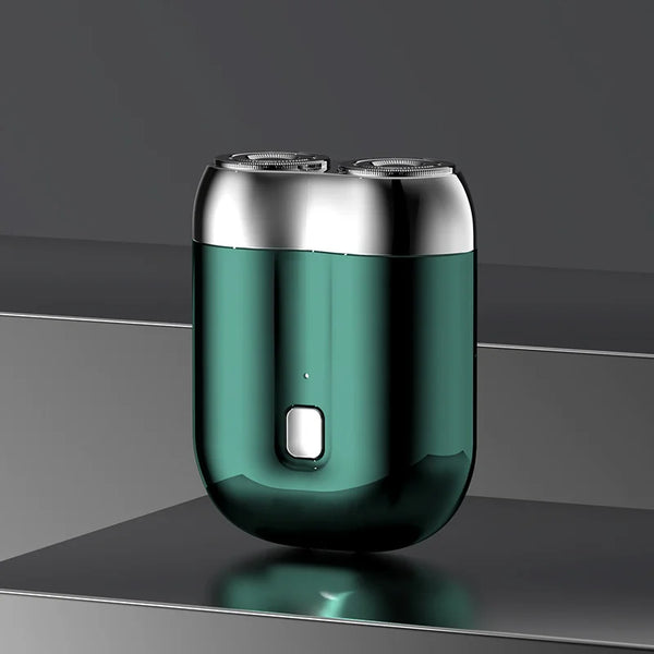 ✨2024 Új, továbbfejlesztett USB mini borotva férfiaknak, újratölthető vízálló kompakt elektromos borotva otthoni autós utazáshoz