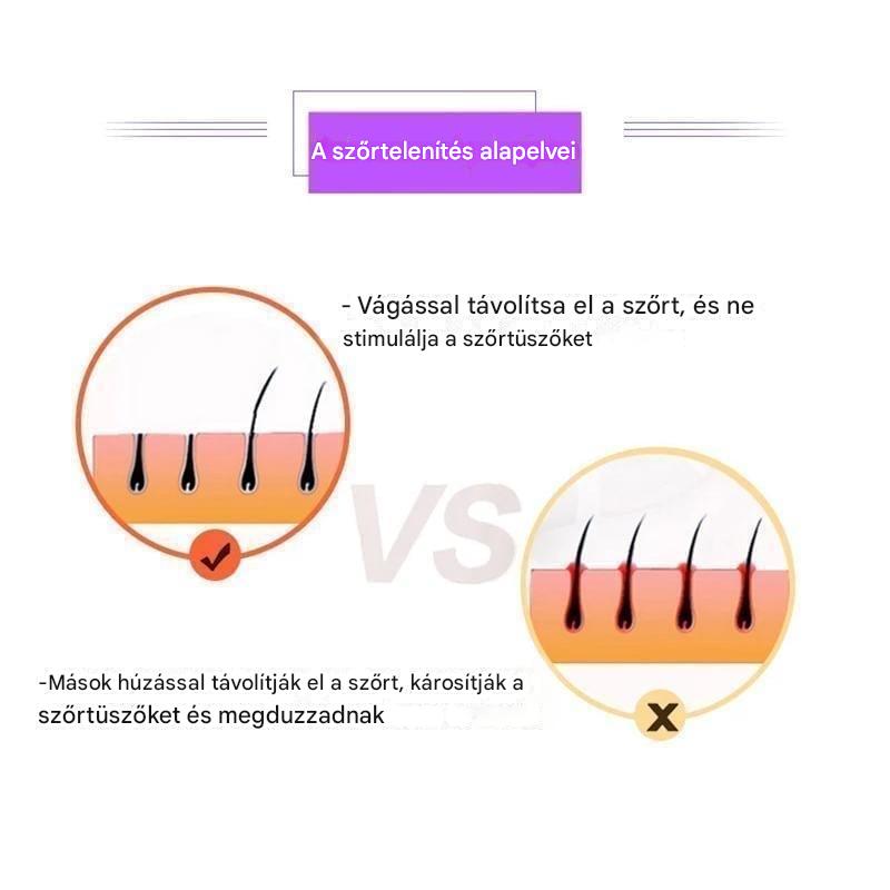 Lézeres érzékelő fájdalommentes elektromos kék fény Epilátor