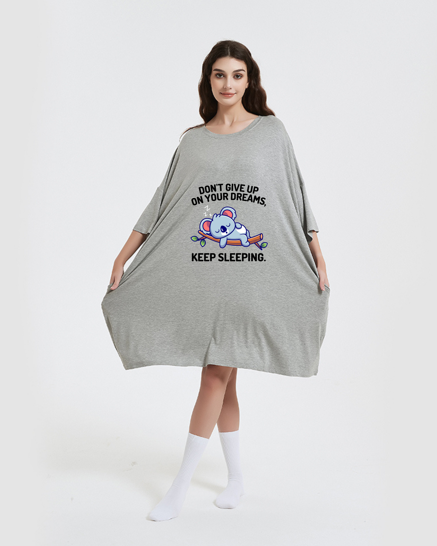 Nagy méretű bő hosszú póló (50-100 kg súlyú viselésre alkalmas)