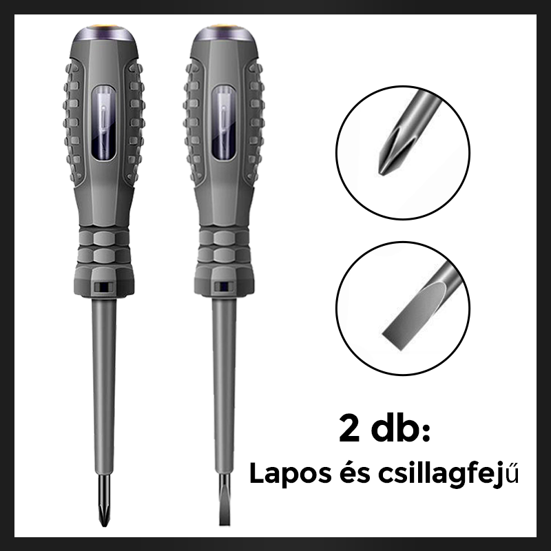 2 az 1-ben nagy nyomatékú erős mágneses csavarhúzó villamossági érzékelő