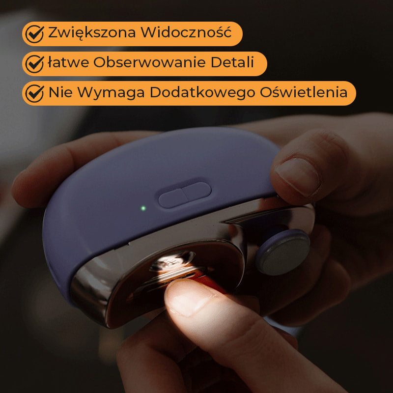 đ„2 az 1-ben MotorizĂĄlt polĂrozott automatikus körömvĂĄgĂłgĂ©pđ.