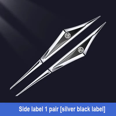 Kreatív horganyzott fém autómatricák✨2 fotó✨