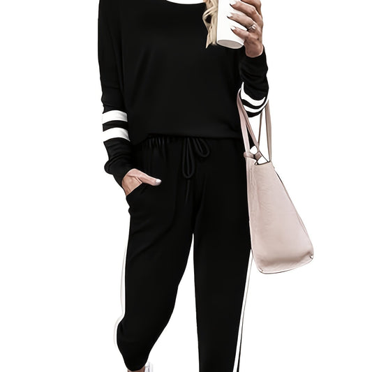 STYLONIKA - Őszi új női szabadidőruha-szett