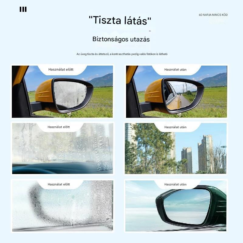 Üveg Anti-fog bevonószer 🏍️