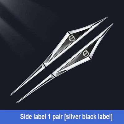 Kreatív horganyzott fém autómatricák✨2 fotó✨