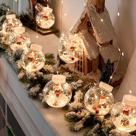 Fényes karácsonyi gömbök (3 m) | XMASBALL