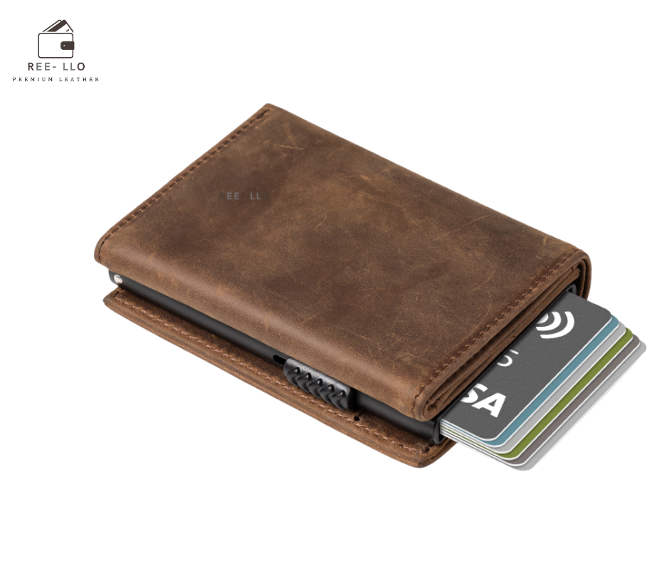 Stílusos és funkcionális férfi bőrtárca - Luxus pénztárca