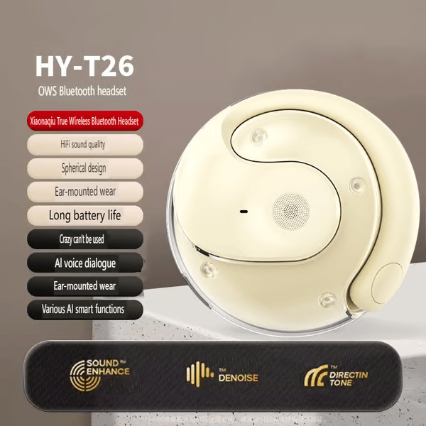 🎧🔥HY-T26 Pro vezeték nélküli Bluetooth fordítás fülhallgatók