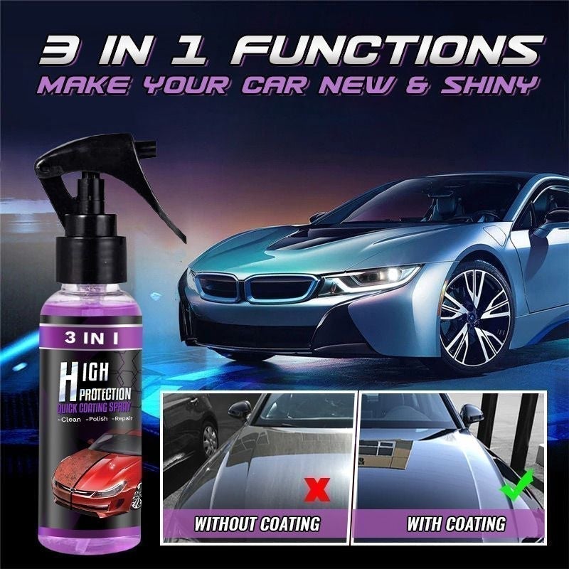 đ„ VĂĄsĂĄrolj 1et Ă©s kapj 1et ingyenđ„ 2024 car Quick Spray 3 az 1-ben nagyfokĂș vĂ©delemmel