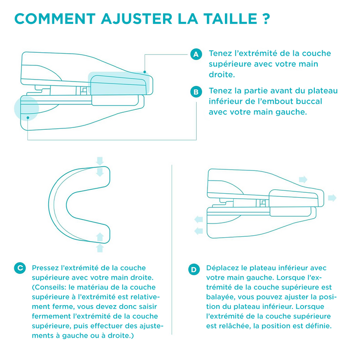 Rugalmas és alkalmazkodó ortézis horkolás és alvási apnoe ellen