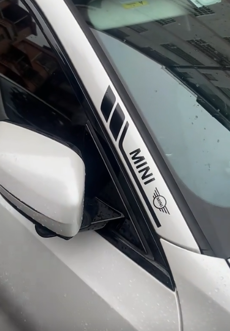 Személyre szabott autómatricák (1 pár)