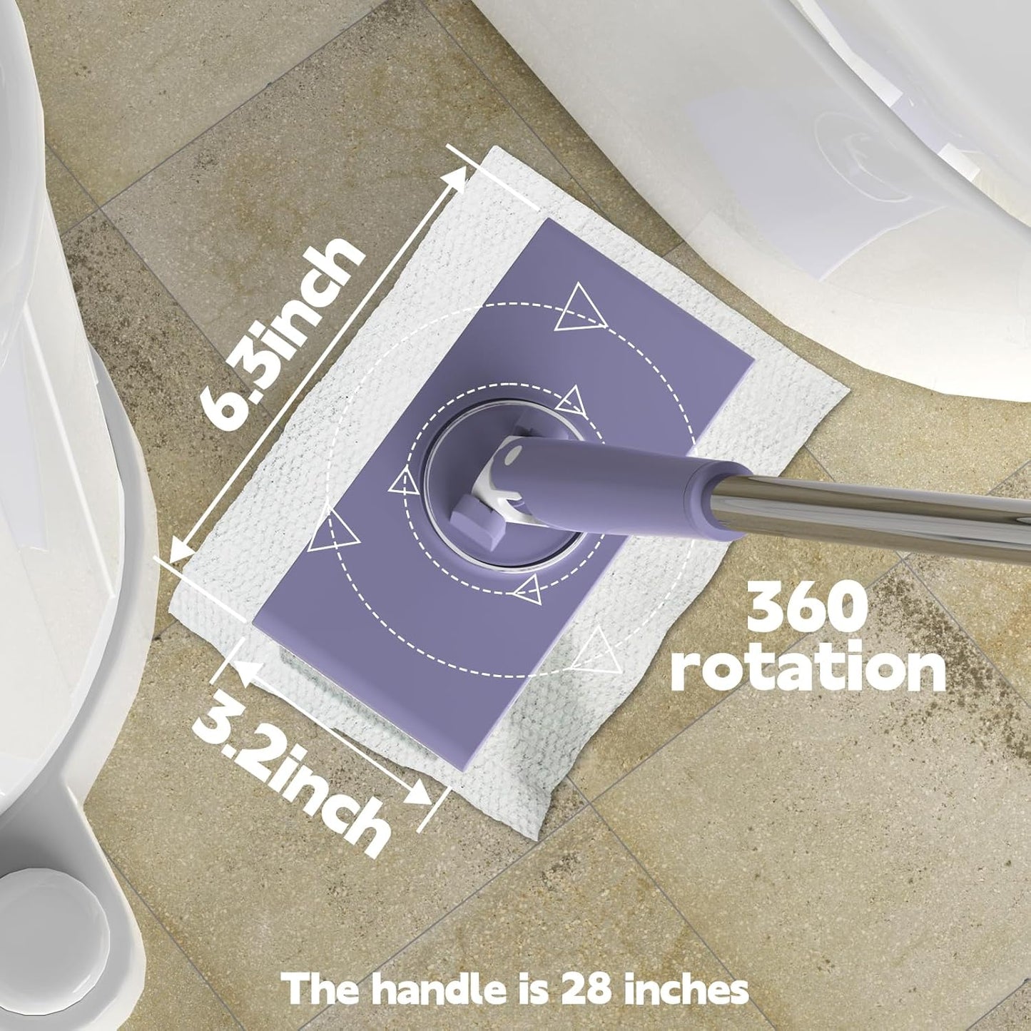 Mop érintésmentes ruhaváltással