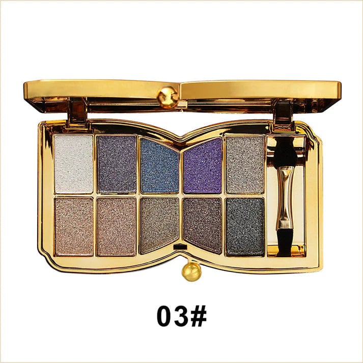 đ„đ„10 Colors Glitter Eyeshadow Palette