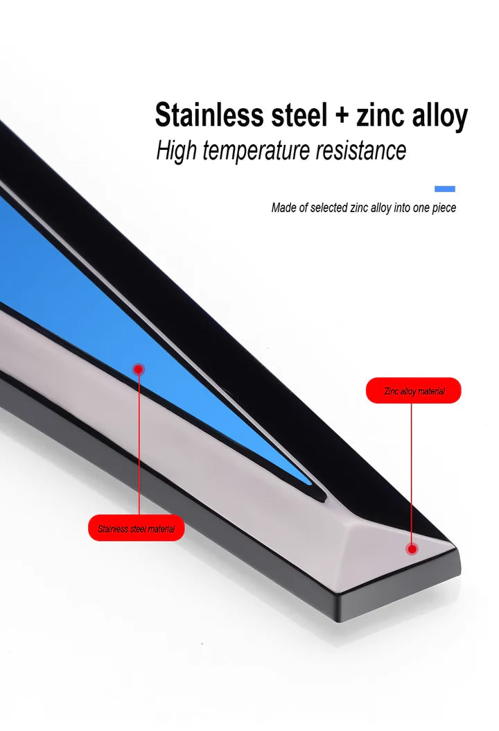 Kreatív horganyzott fém autómatricák✨2 fotó✨