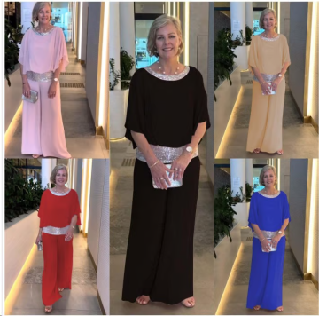 đž2025 ElegĂĄns Colorblock flitter kĂ©trĂ©szes szett