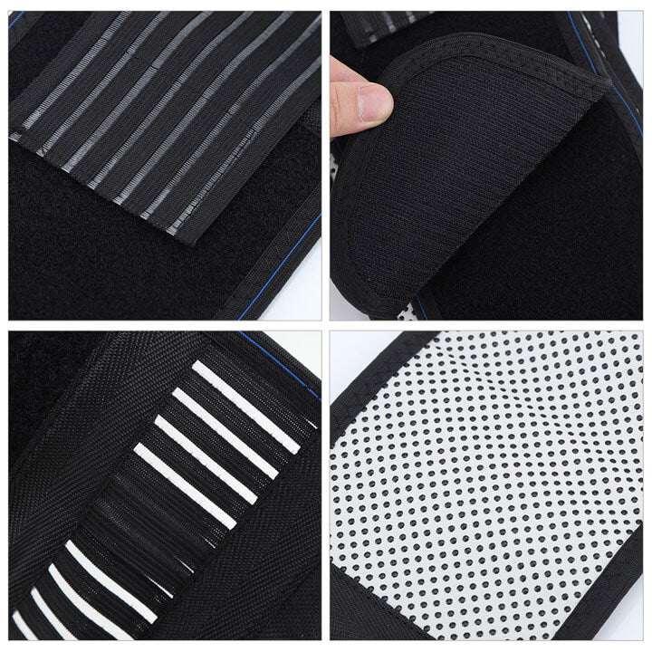 A mágneses öv lehetővé teszi a hát alsó részének teljes ellazulását.