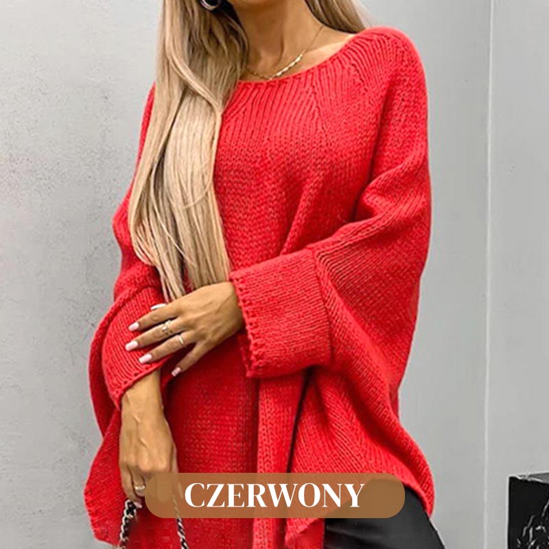 Elegáns női kötött pulóver köpennyel⚡⚡