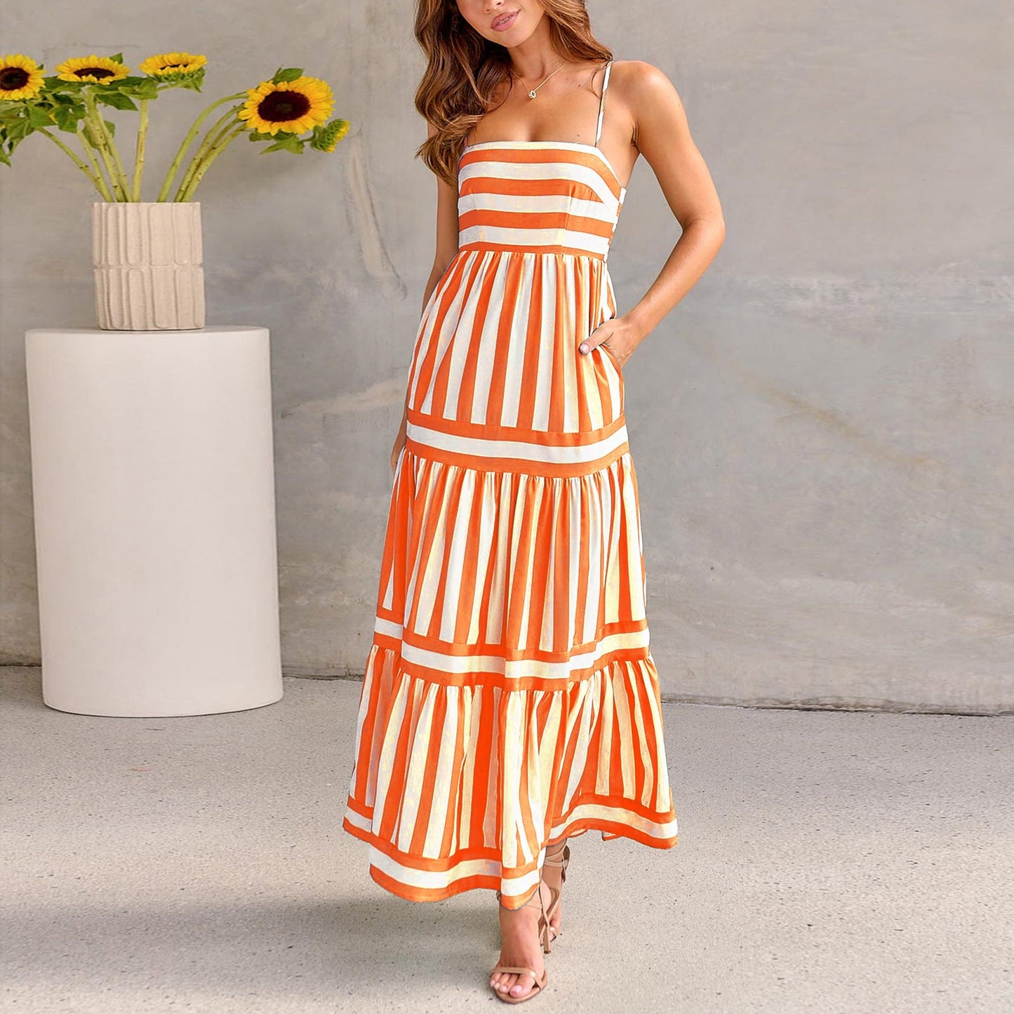 Coastal Vibes Maxi ruha – Kényelem és szín egyben