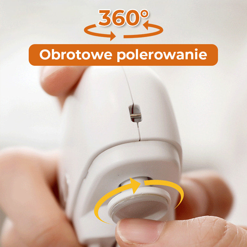 đ„2 az 1-ben MotorizĂĄlt polĂrozott automatikus körömvĂĄgĂłgĂ©pđ.