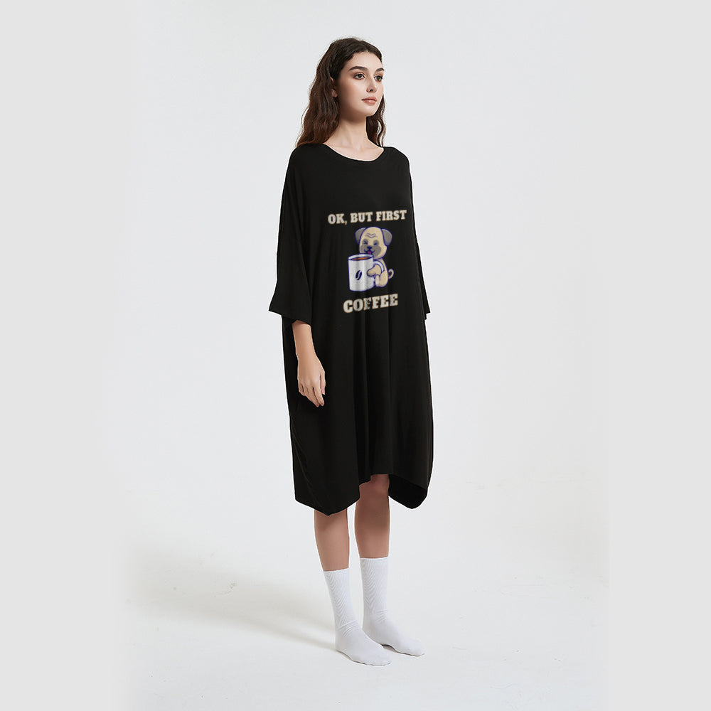 Nagy méretű bő hosszú póló (50-100 kg súlyú viselésre alkalmas)