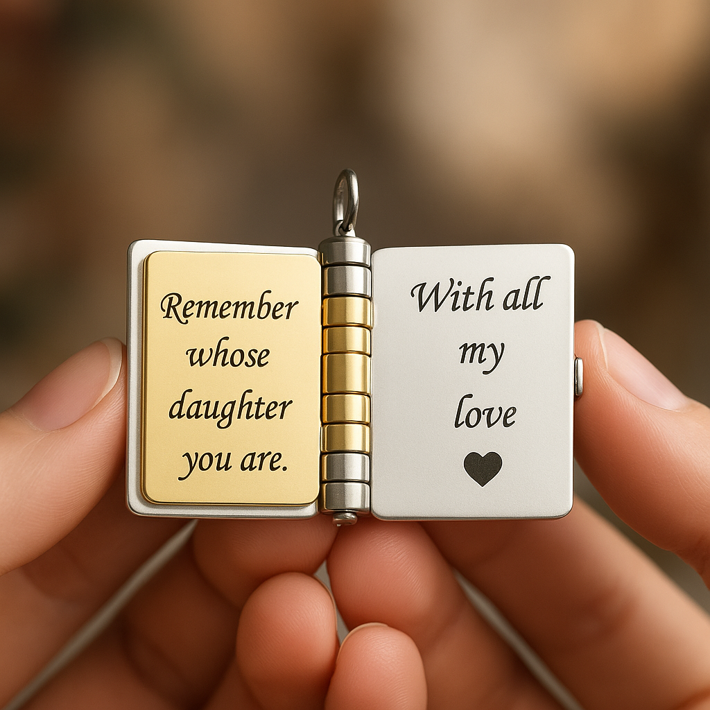 Könyv ihlette nyaklánc