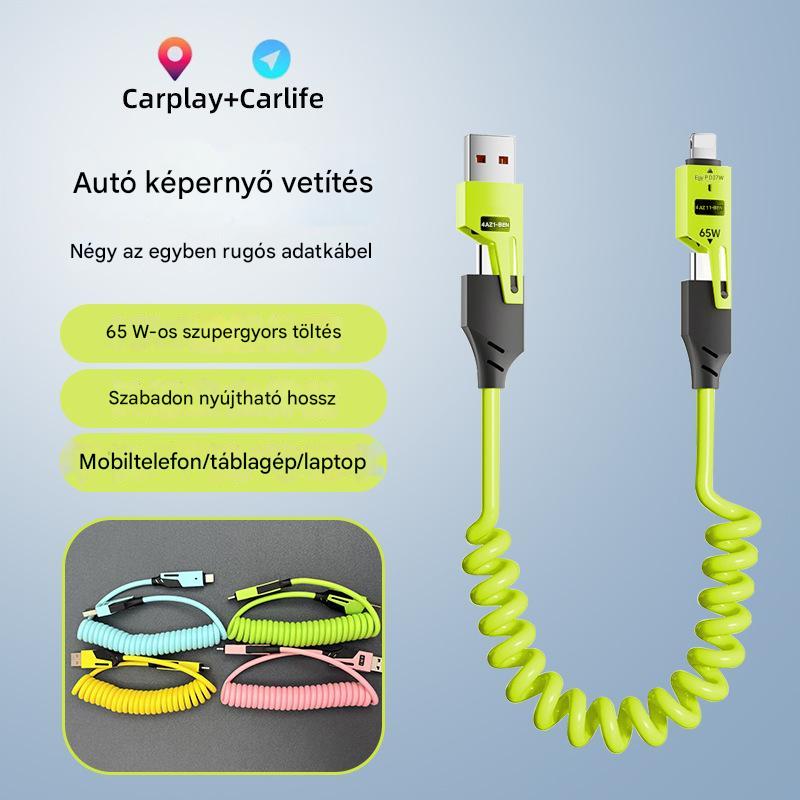 Karácsonyi forró eladó-🔥4-in-1 tavaszi gyorstöltő