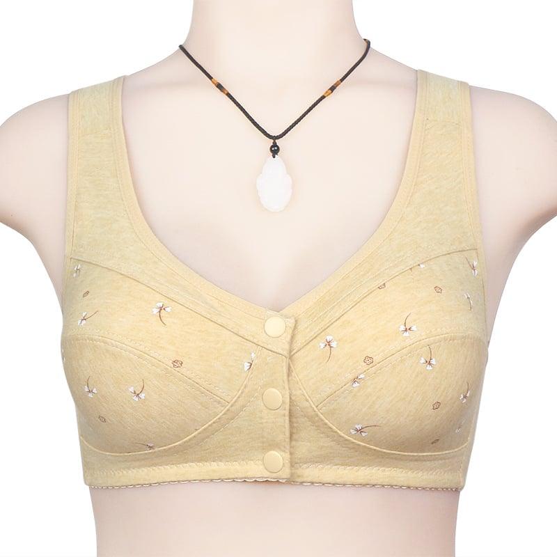 Vásároljon 1et és kapjon 3at ingyen (3 db) 🔥 2024 Cotton Front Opening Senior Bra