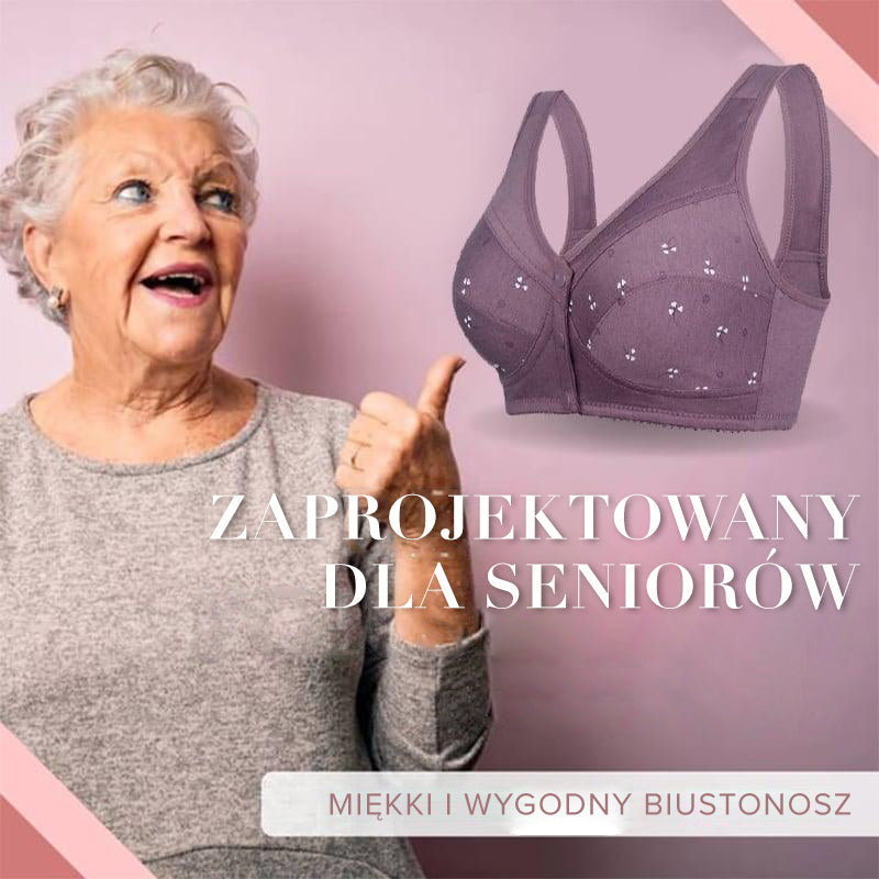 Vásároljon 1et és kapjon 3at ingyen (3 db) 🔥 2024 Cotton Front Opening Senior Bra