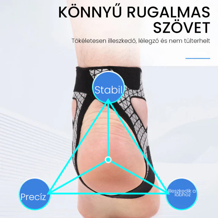 Állítható rugalmas bokapánt