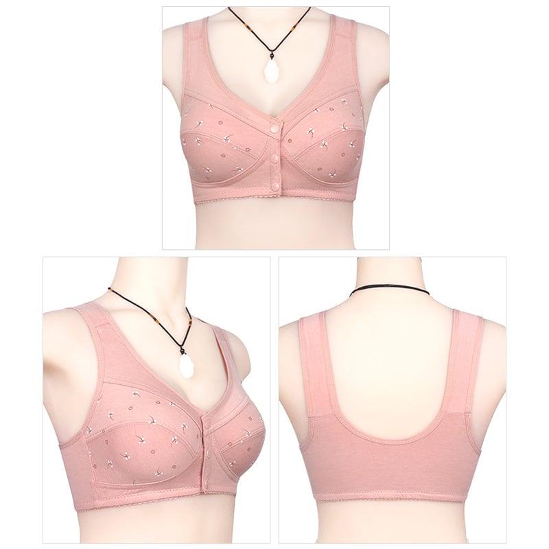 Vásároljon 1et és kapjon 3at ingyen (3 db) 🔥 2024 Cotton Front Opening Senior Bra