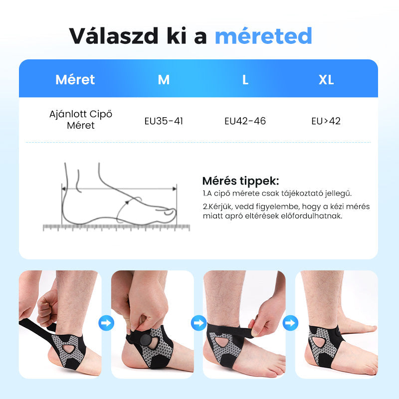 Állítható rugalmas bokapánt