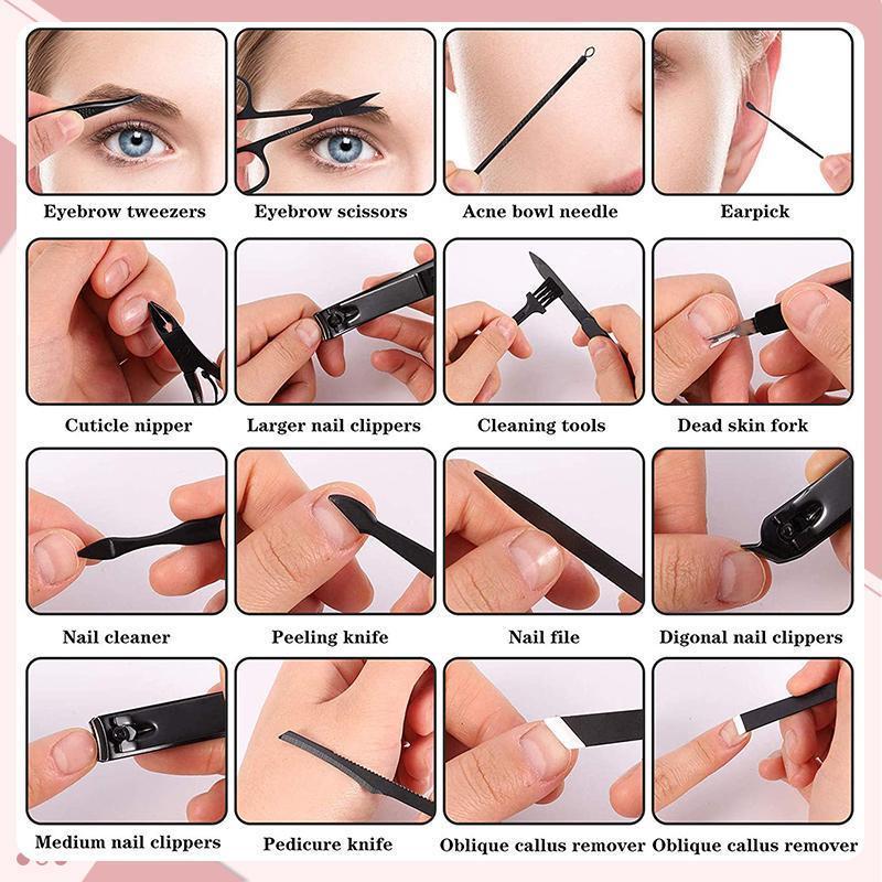 ✨ 16 darabos körömápoló készlet (10 szín)