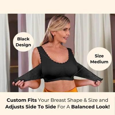 Kényelmes fűzős, állítható melltartó, elöl keresztben csatos csipke melltartó