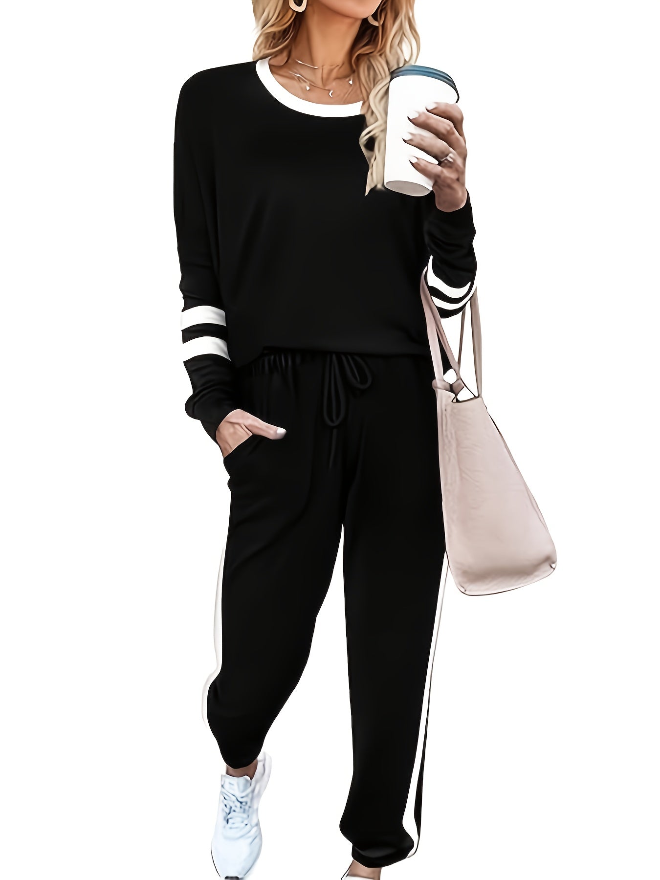 STYLONIKA - Őszi új női szabadidőruha-szett