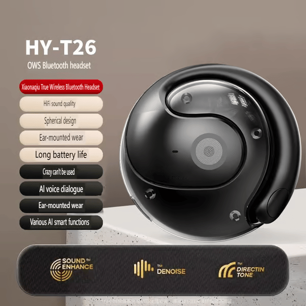 🎧🔥HY-T26 Pro vezeték nélküli Bluetooth fordítás fülhallgatók