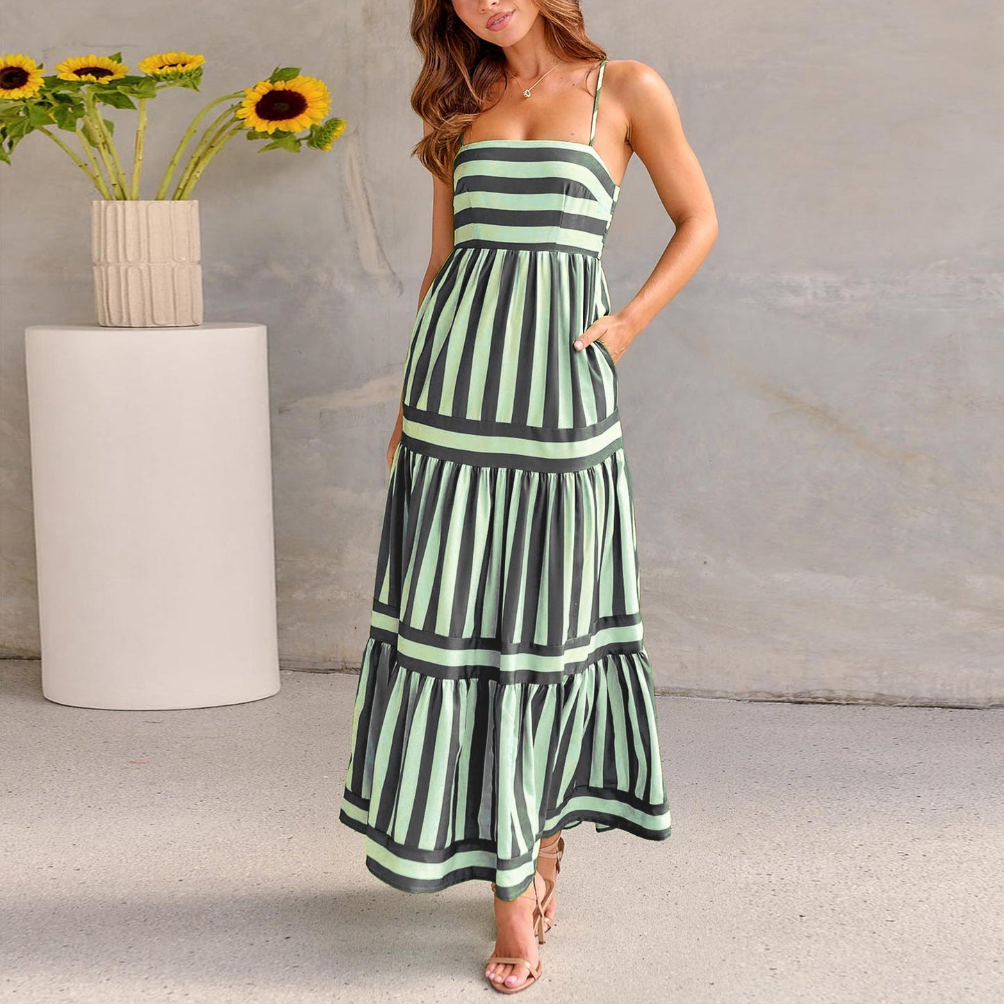 Coastal Vibes Maxi ruha – Kényelem és szín egyben