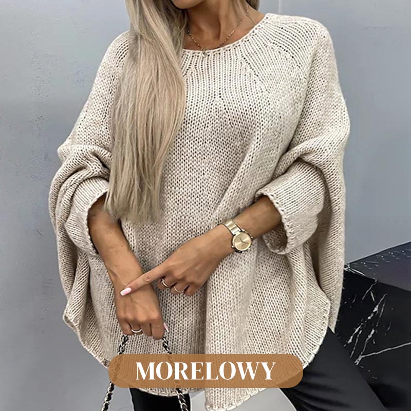 Elegáns női kötött pulóver köpennyel⚡⚡